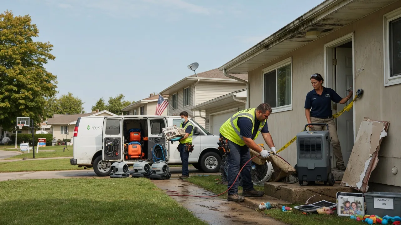 Water Damage Restoration in Cornwall, PA near me